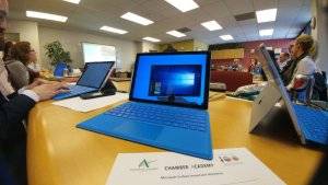 Chamber Academy Presentation with Microsoft Surface Pro