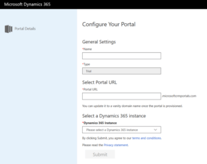 Configure Your Portal in Dynamics 365