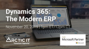 Tribal Dynamics 365 Modern ERP Webinar