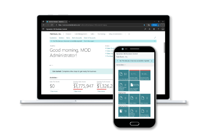 Dynamics 365 Business Central Mobile