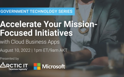 Accelerate Your Mission-Focused Initiatives