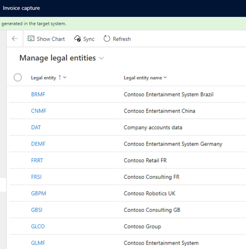 Mapping Legal Entities In Invoice Capture