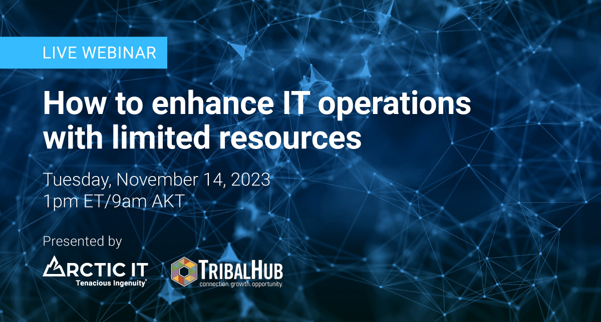 How to enhance IT operations with limited resources webinar