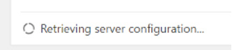 Retrieving Server Configuration
