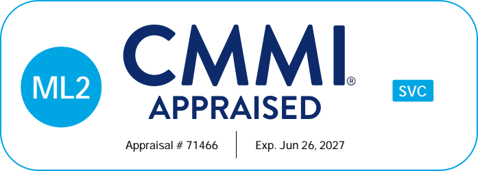 CMMI Appraised badge