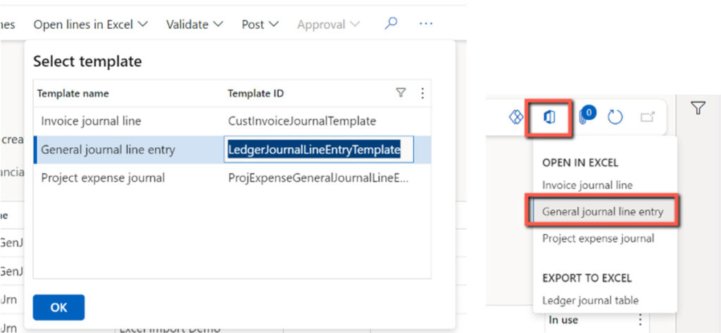 permanently add or remove columns to the default Open-in-Excel template