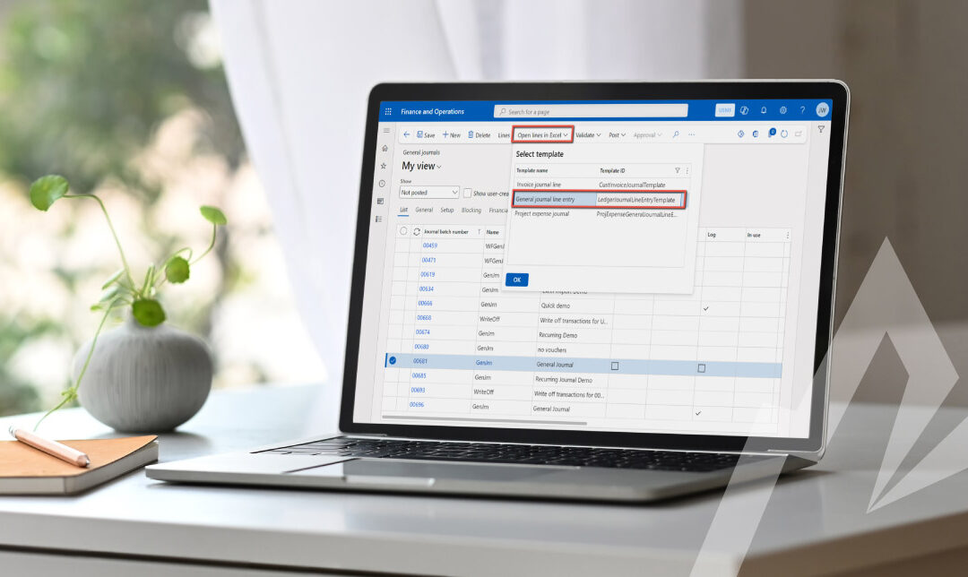 How to Customize an Open-in-Excel Template for Dynamics 365 Finance