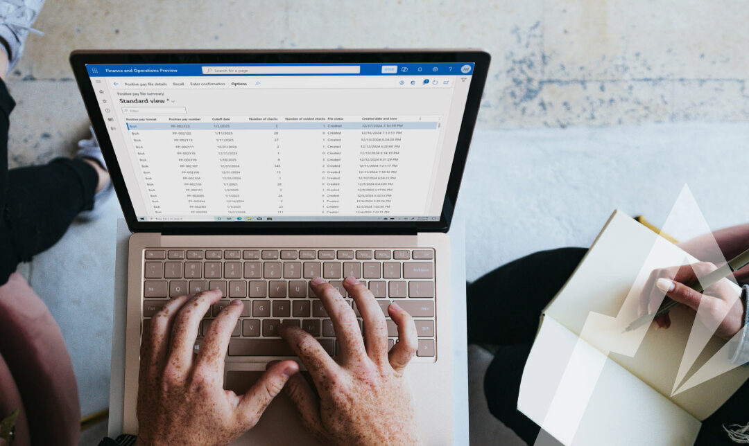 How to Recall a Positive Pay File in Dynamics 365 Finance and Operations