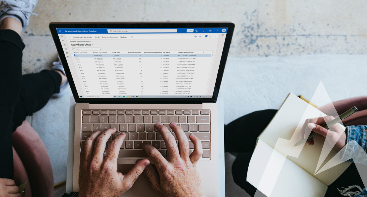 How to Recall a Positive Pay File in Dynamics 365 Finance