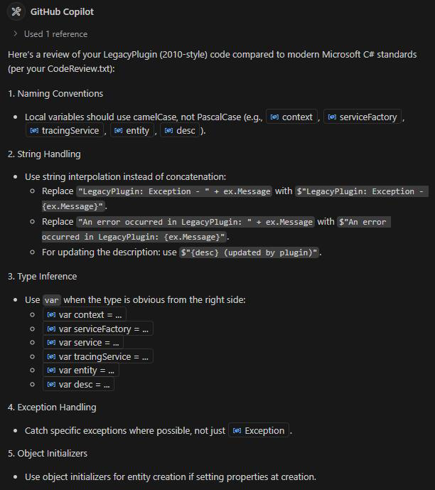 Refactoring legacy code - review request