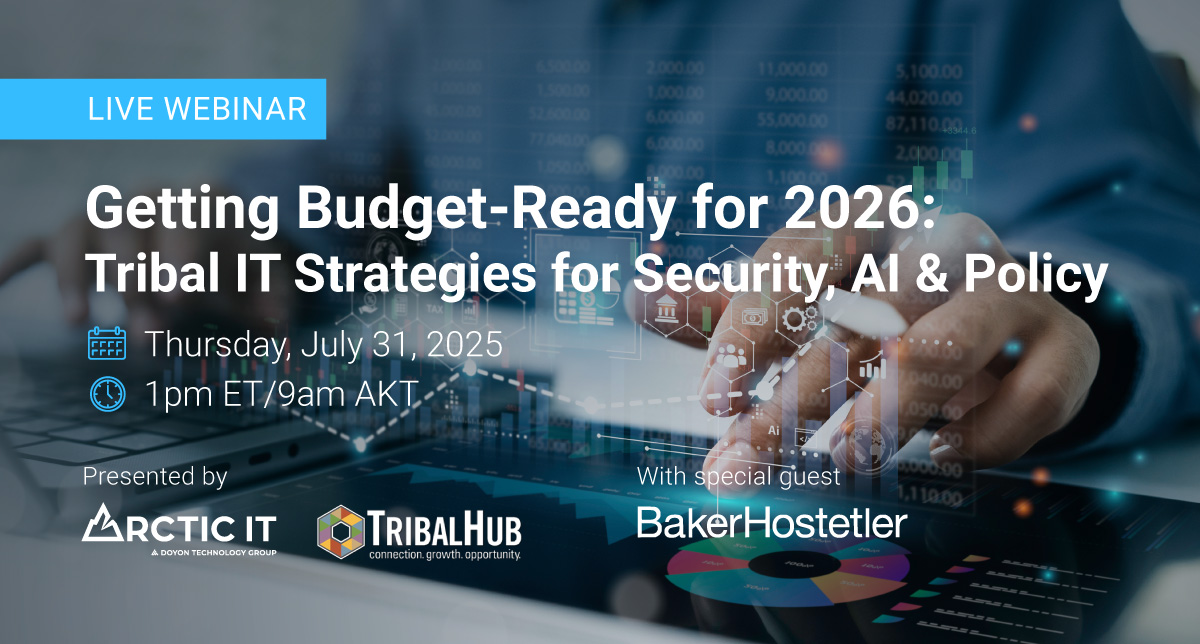Tribal IT Budgeting 2026 webinar hero