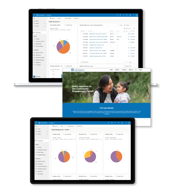 Tribal Platforms Enrollment Software by Arctic IT