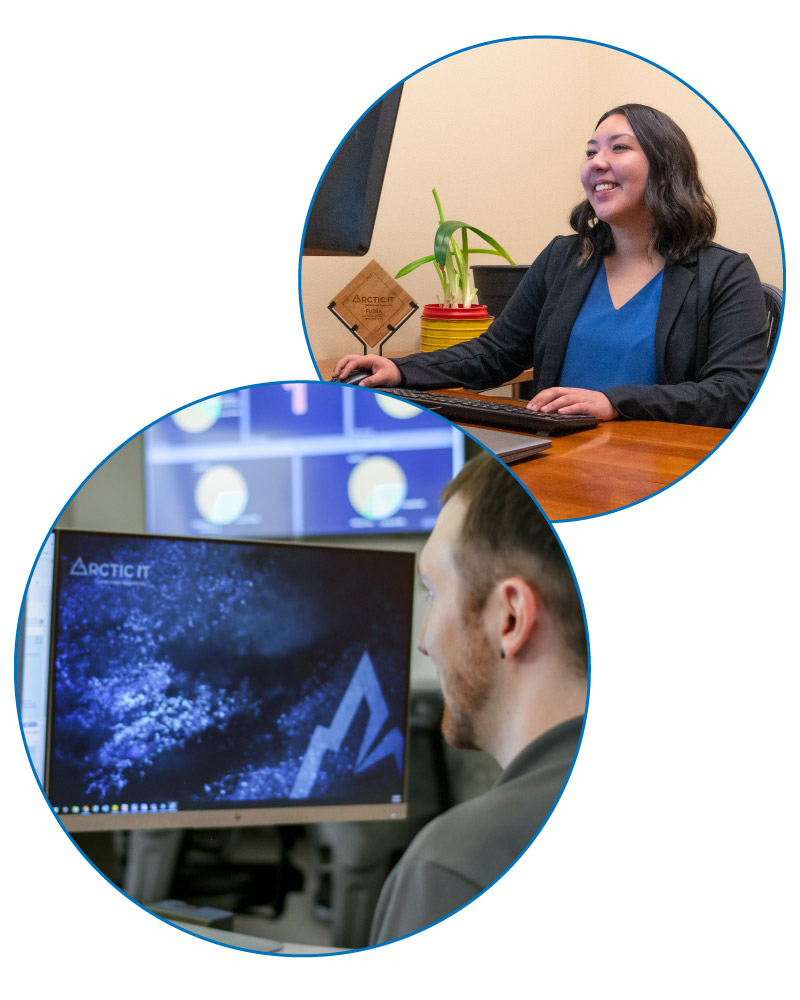 Arctic IT team members