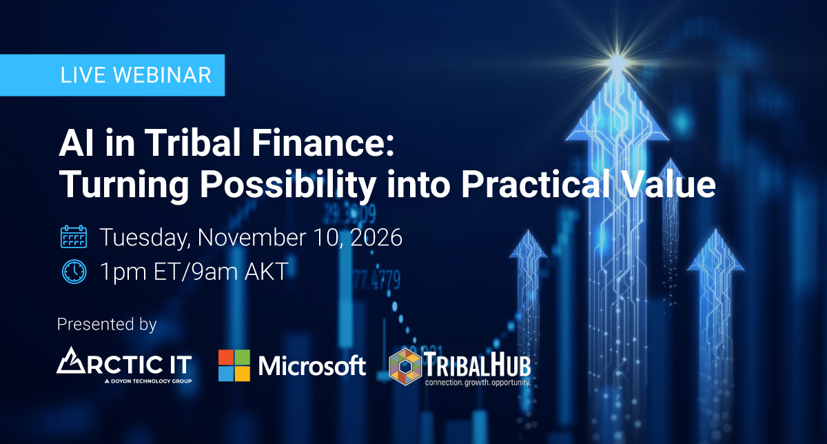 AI in Tribal Finance webinar with TribalHub and Microsoft